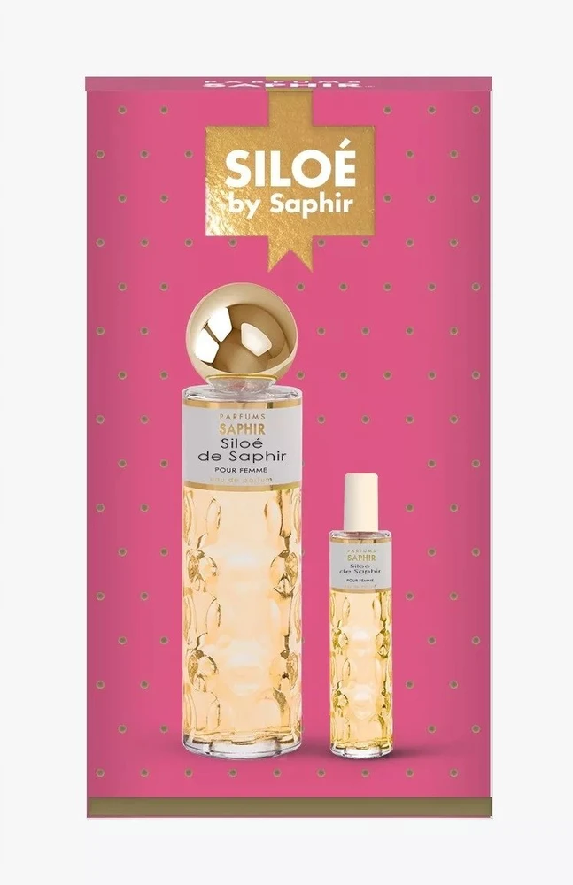 Versace Parfuminio vandens purškiklis Siloe de Saphir Pour Femme 200ml + parfuminio vandens purškiklis 30ml