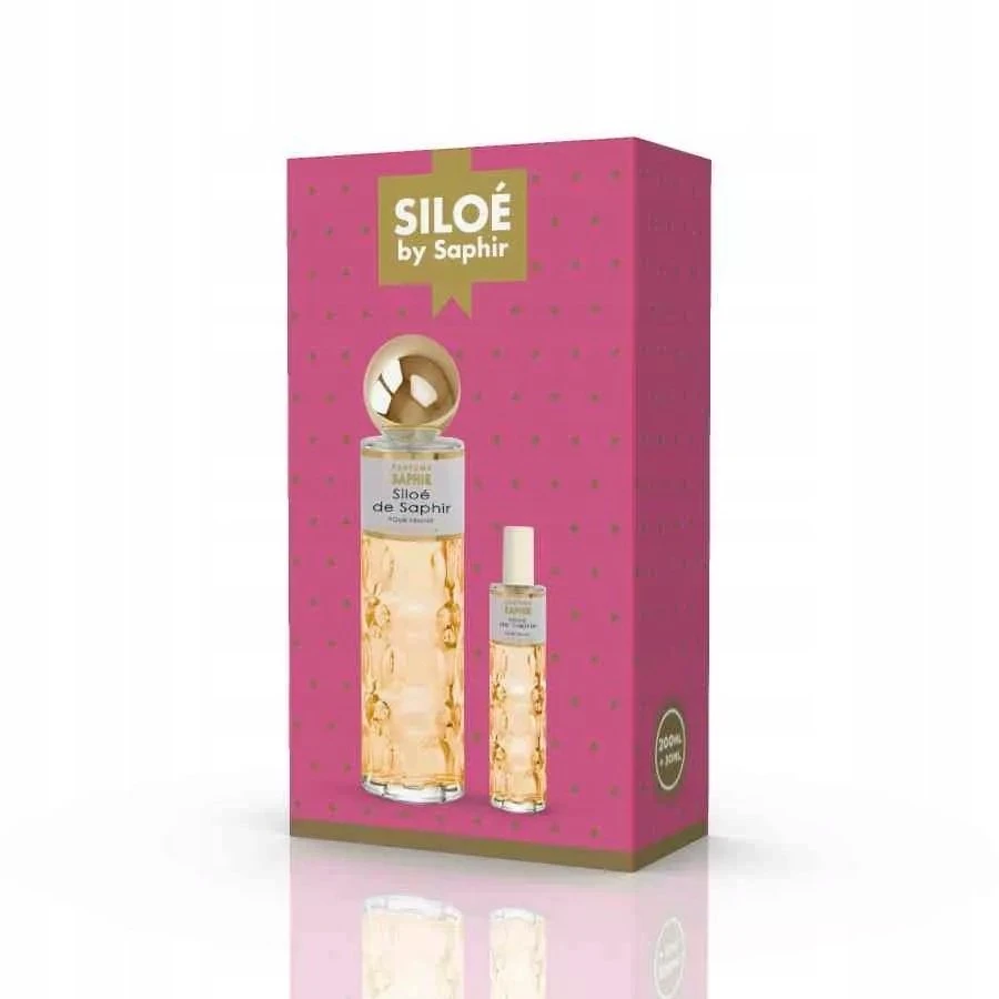 Versace Parfuminio vandens purškiklis Siloe de Saphir Pour Femme 200ml + parfuminio vandens purškiklis 30ml