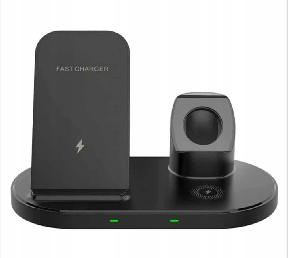 Įkroviklis Setty LK-01 Indukcinė 3w1 Juoda (GSM116386)