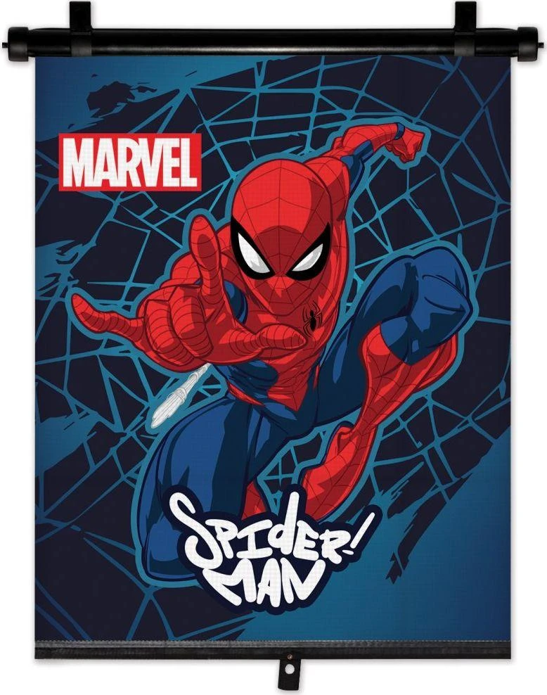Seven Automobilių šoninių stiklų roletas Spider man 9328 1vnt.