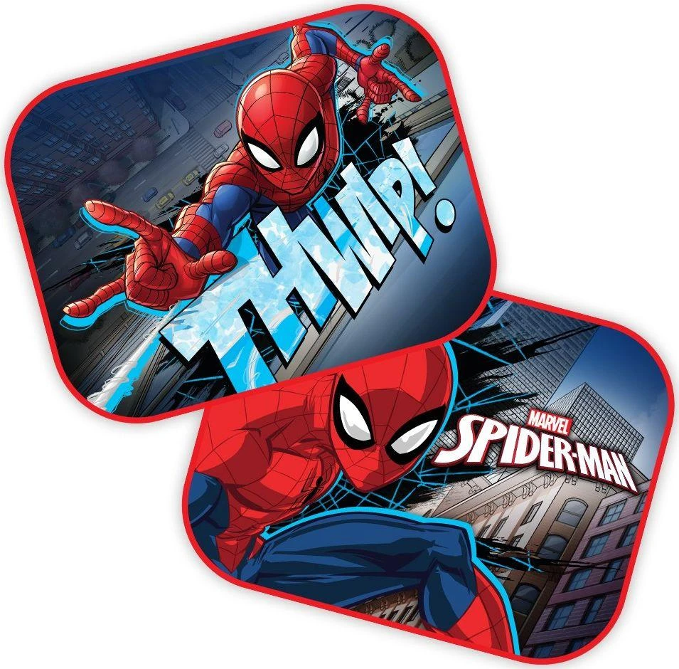 Seven Automobilių šoninių stiklų užuolaidėlės Spiderman 9323 2vnt.