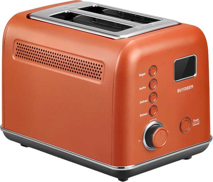 Skrudintuvas Severin BUYDEEM 2 Slice Automatic Metal Toaster, modelis DT730E, color Koi Raudona, EU