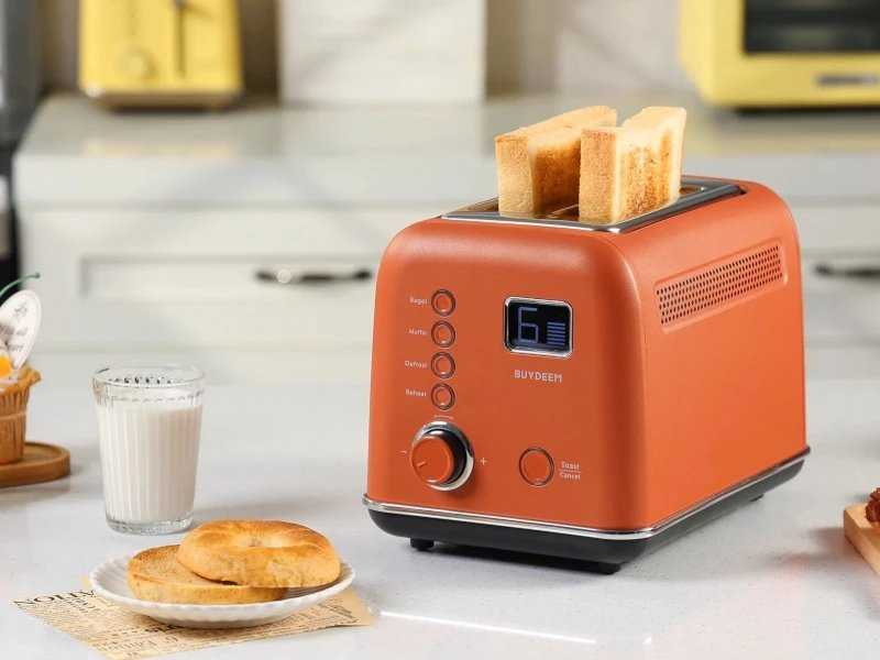 Skrudintuvas Severin BUYDEEM 2 Slice Automatic Metal Toaster, modelis DT730E, color Koi Raudona, EU