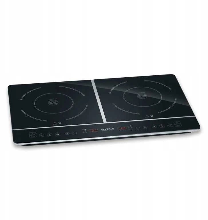 Severin DK 1033 Juodas Countertop 60 cm Zone induction hob 2 zone(s)