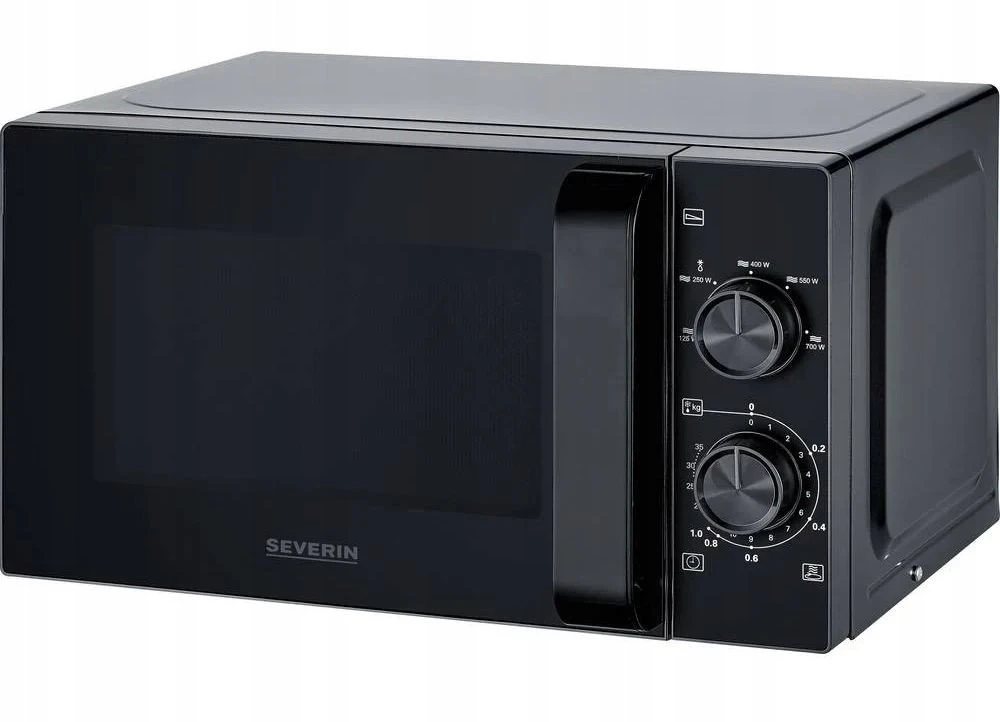 Mikrobangų krosnelė Severin SEVERIN Mikrobangų krosnelė Solo 20L, obrotowa, szklana, galingumas 700 W