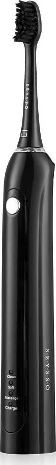 Dantų šepetėlis Šepetėlis Seysso Carbon Basic SE005BLK Juoda