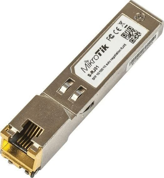 Šakotuvas Modulis SFP MikroTik S-RJ01