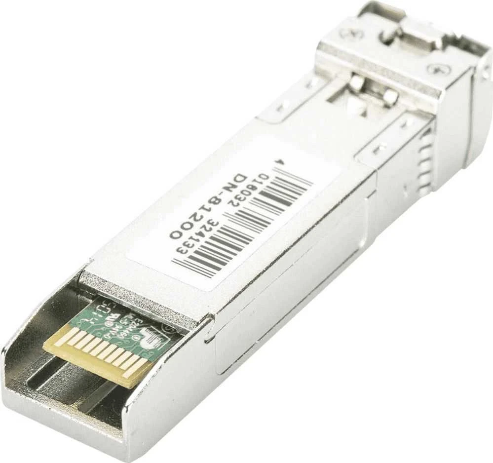 Šakotuvas „Digitus Mini SFP+“ modulis DN-81200 daugiamodis DDM LC dvipusis jungtis, 10000 Mbit/s, bangos ilgis 850 nm, maksimalus perdavimo atstumas 300 m