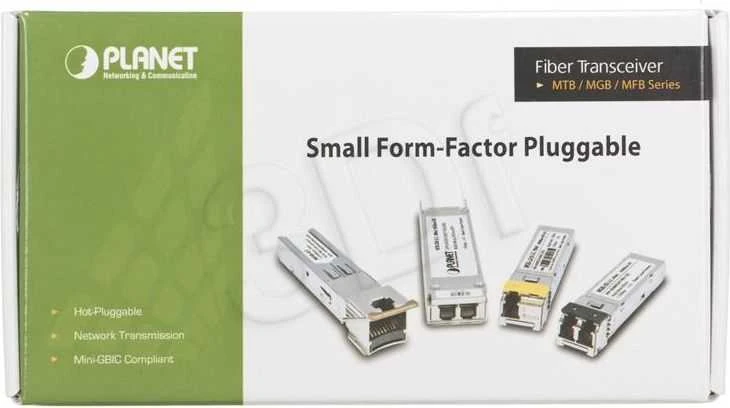 Šakotuvas PLANET MGB-TLX tinklo siųstuvo-imtuvo modulis Šviesolaidinis 1000 Mbit/s SFP 1310 nm