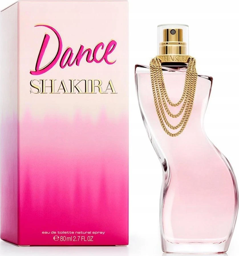 Shakira Dance EDT tualetinis vanduo moterims, 80 ml