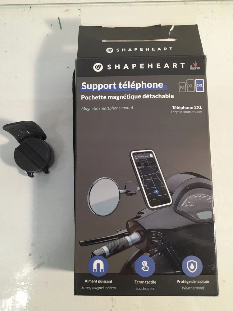 SHAPEHEART Magnētiskais telefona turētājs motorollerim