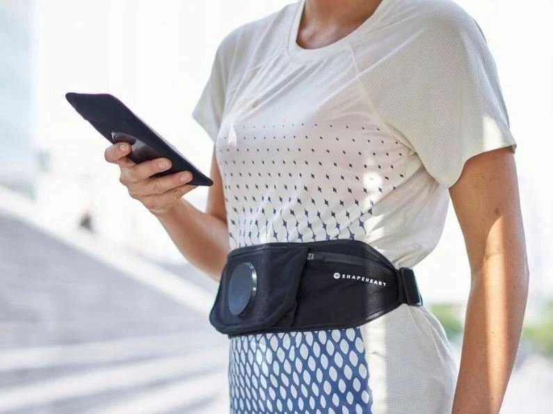 Shapeheart Pas bėgiojimui su pokrowcem na telefon na biodra BELT AMZ roz.XL < 16,5 cm