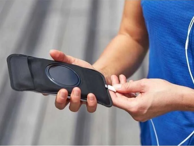 Shapeheart Pas bėgiojimui su pokromenem na telefone oczana NHR AMZ roz.XL < 16,5 cm