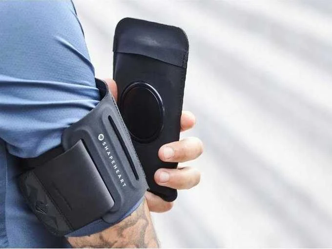 Shapeheart Pas bėgiojimui su pokromenem na telefone oczana NHR AMZ roz.XL < 16,5 cm