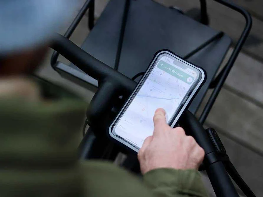 Shapeheart PRO M dviračio telefono laikiklis, tvirtinamas prie vairo