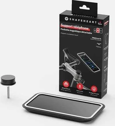 „Shapeheart STEM M“ dviračio telefono laikiklis, ausinių dangtelio tvirtinimas (NAUJIENA)