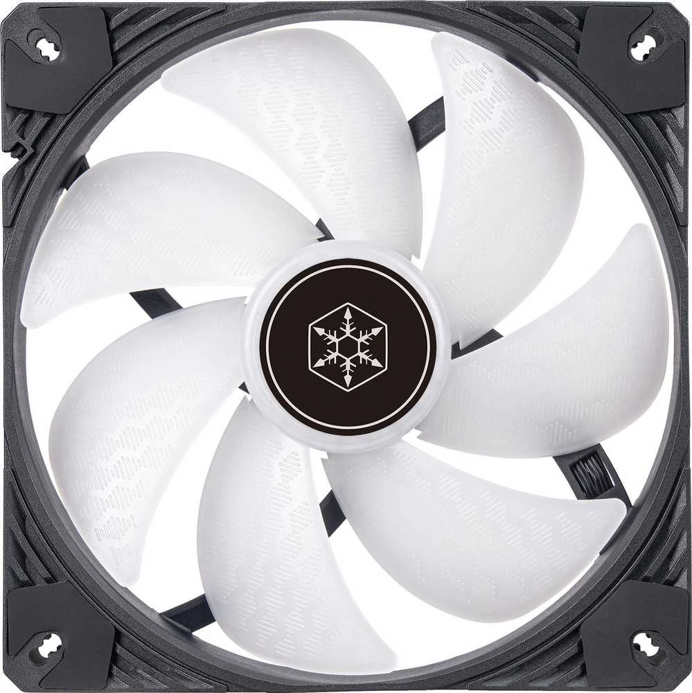 SilverStone Shark Force ventiliatorius, ARGB - 140mm, juodas
