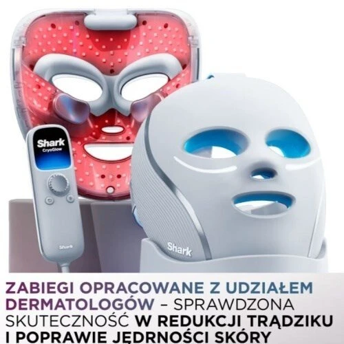 Shark CryoGlow FW312EU LED kaukė su akių zonos vėsinimu