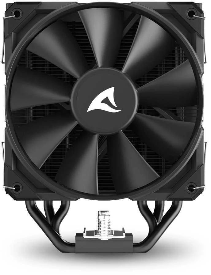 Sharkoon A50 procesoriaus oro aušintuvas 12 cm juodas 1 vnt.