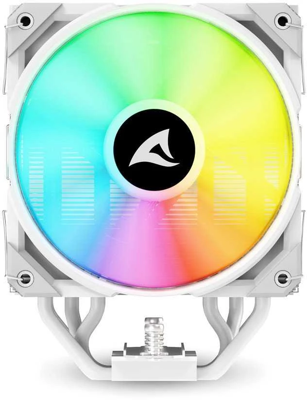 Sharkoon A50 RGB procesoriaus oro aušintuvas 12 cm baltas 1 vnt.
