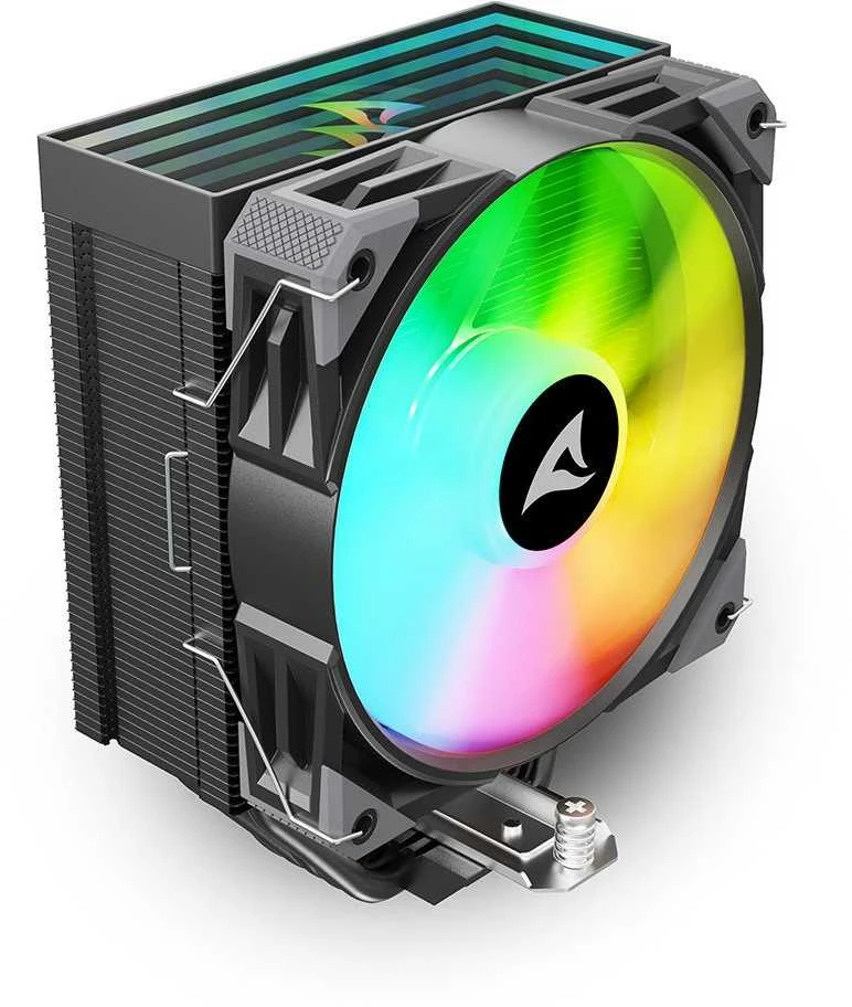 Sharkoon A50 RGB aušintuvas iš kampo