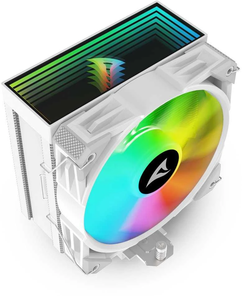 Sharkoon A50 RGB procesoriaus oro aušintuvas 12 cm baltas 1 vnt.