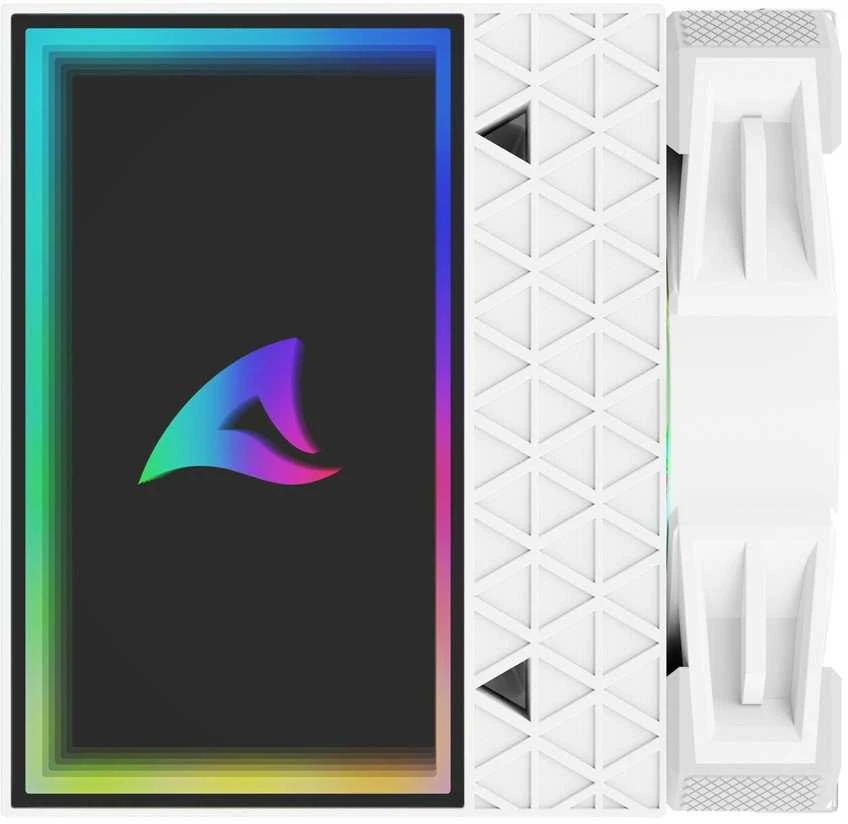 Sharkoon A60 RGB procesoriaus oro aušintuvas 12 cm baltas 1 vnt.