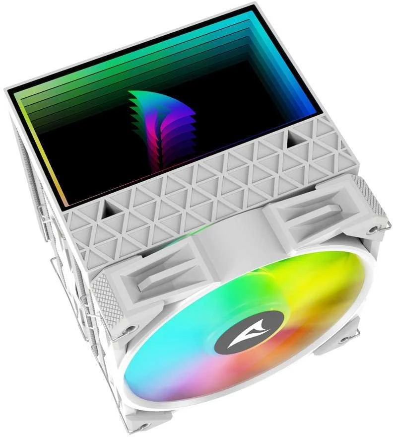 Sharkoon A60 RGB procesoriaus oro aušintuvas 12 cm baltas 1 vnt.
