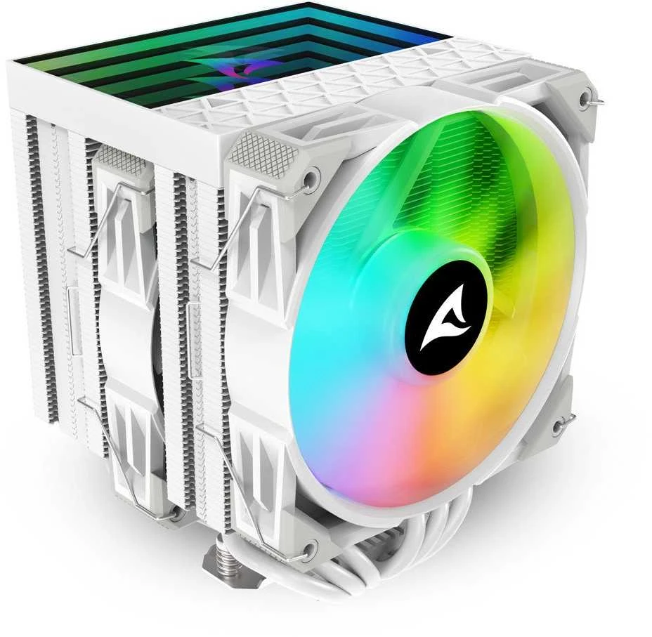 Sharkoon A60 RGB baltas aušintuvas