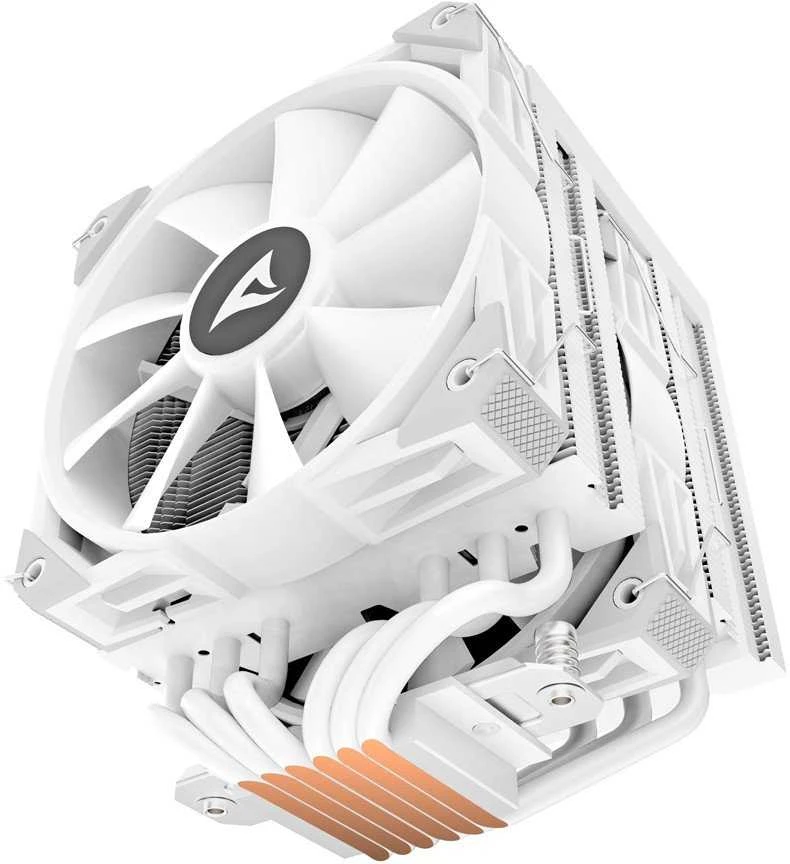 Sharkoon A60 RGB procesoriaus oro aušintuvas 12 cm baltas 1 vnt.