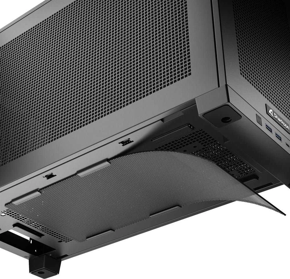 Sharkoon REBEL C20 ITX, Tower-case - juodas