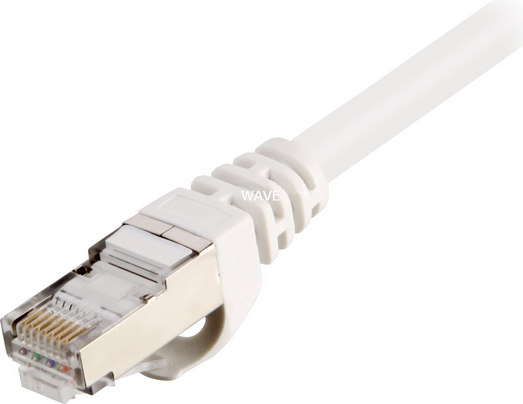 „Sharkoon“ RJ45 Cat.6 SFTP jungiamasis kabelis (baltas, 2 metrai)