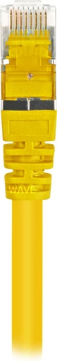 Sharkoon 0.25m Cat.6 S/FTP - 0.25 m - Cat6 - S/FTP (S-STP) - RJ-45 - RJ-45 - Geltona