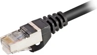 Sharkoon Patchkabel RJ45 Cat.6 SFTP (juodas, 25 cm)