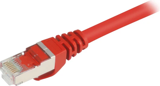 Sharkoon Kabelis RJ45 CAT.6 SFTP 2,0m raudona