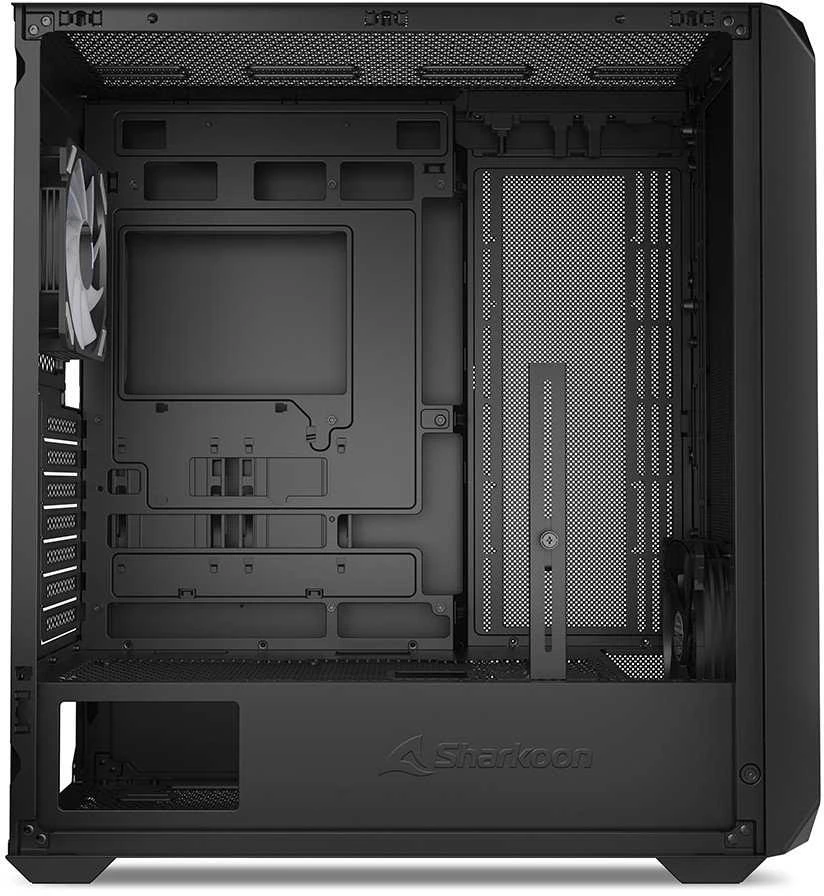 Sharkoon AK2 RGB ATX 1xGlas Juodas