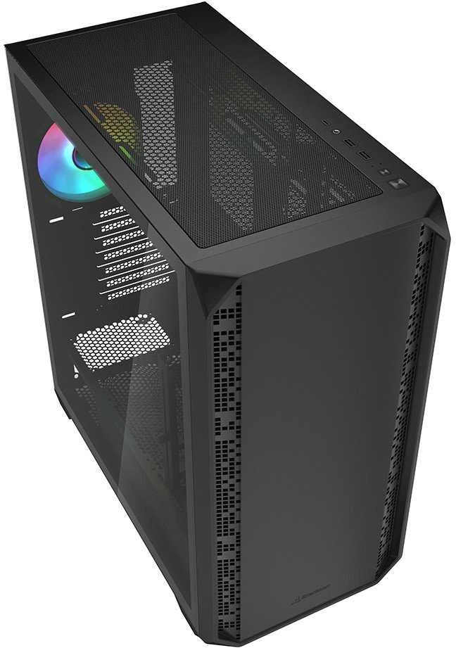 Sharkoon AK2 RGB ATX 1xGlas Juodas