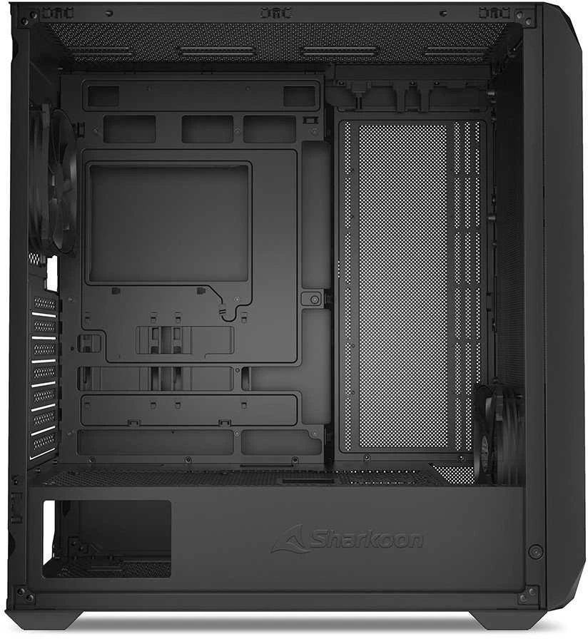 Sharkoon AK3 ATX 1xMetall Juodas