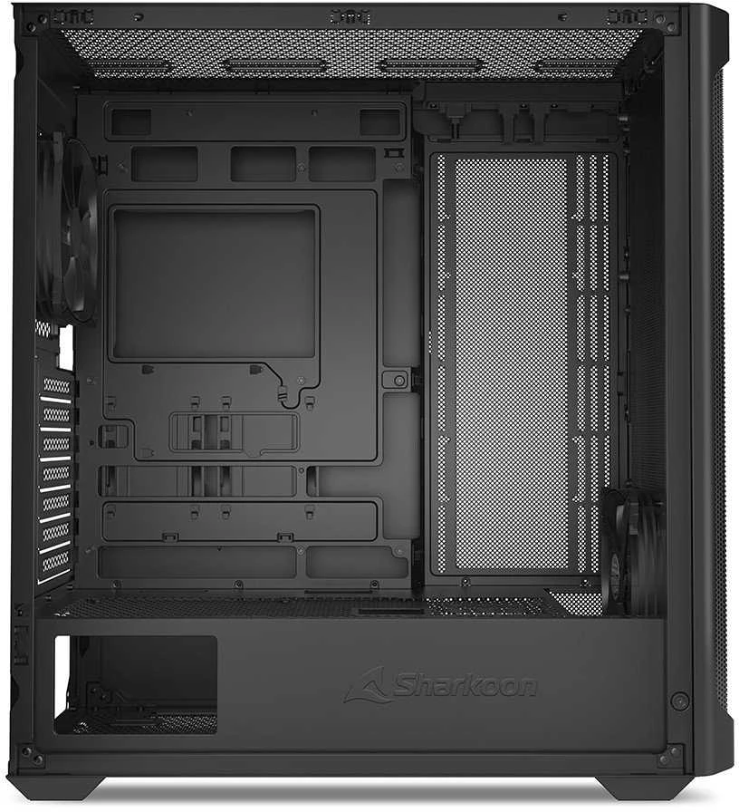 Sharkoon AK4 RGB ATX 1xMetall Juodas