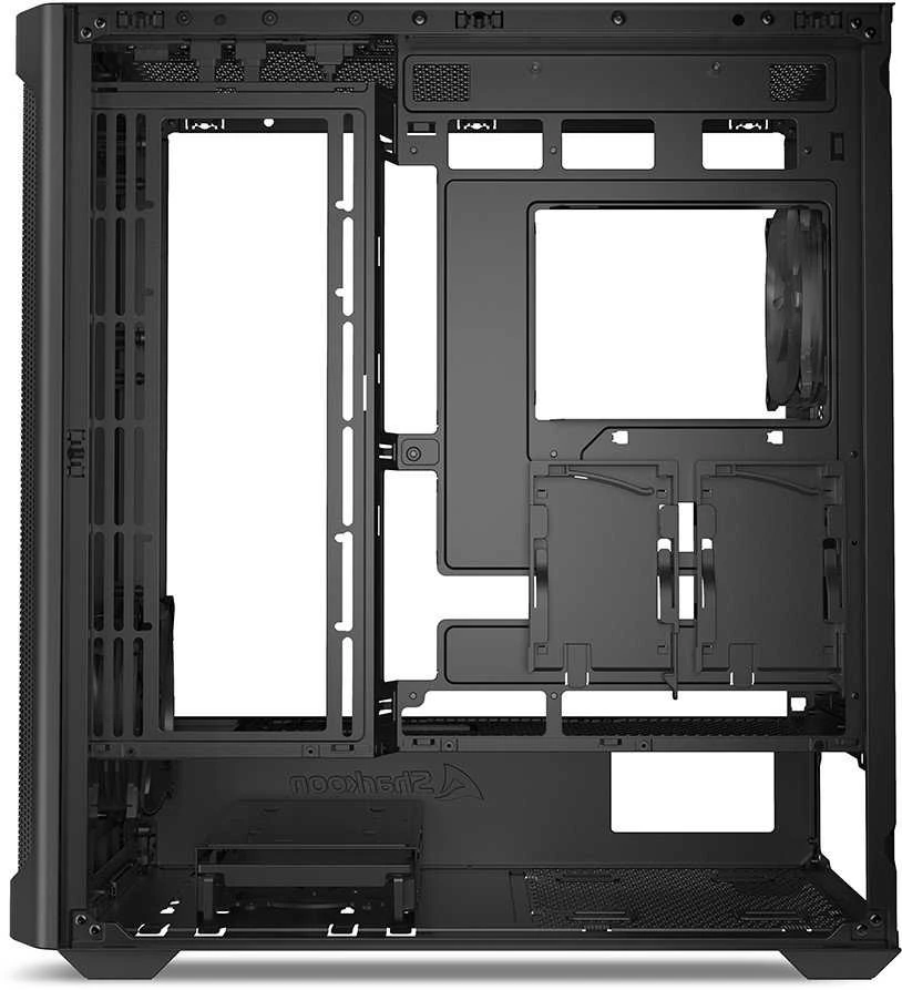 Sharkoon AK4 RGB ATX 1xMetall Juodas