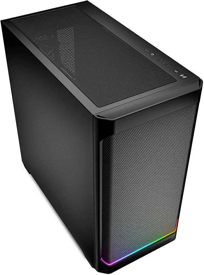 „Sharkoon MK4 RGB“ juostelė, bokšto formos korpusas - juodas