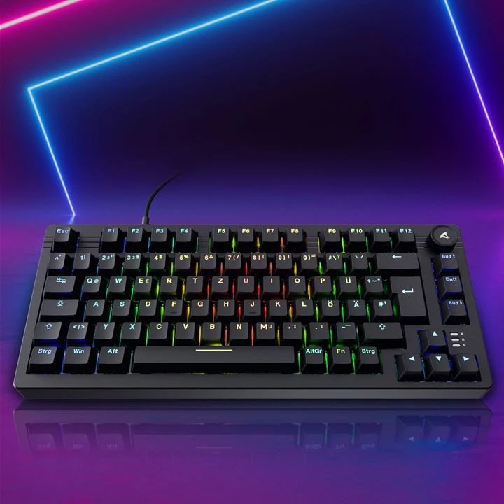 Sharkoon Klaviatūra žaidimams Skiller SGK25 juodas DE