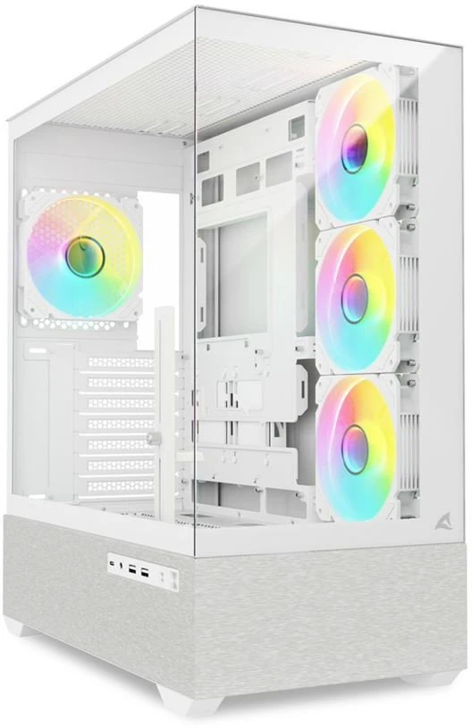 Sharkoon AK7 ARGB ATX wei