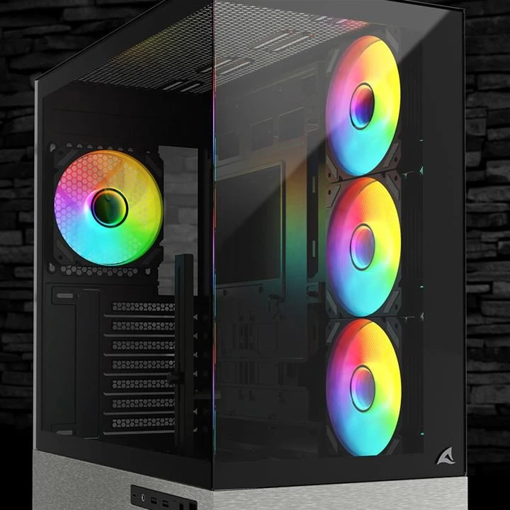 SHK Sharkoon AK7 ARGB ATX Case