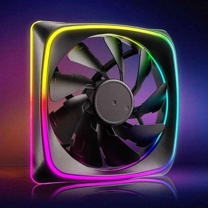 Kompiuterio aušintuvas Sharkoon 120mm su RGB apšvietimu