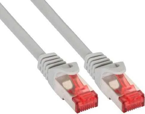 Sharkoon Sharkoon RJ45 CAT.6a SFTP LSOH pilkas 15,0 m - Be halogenų