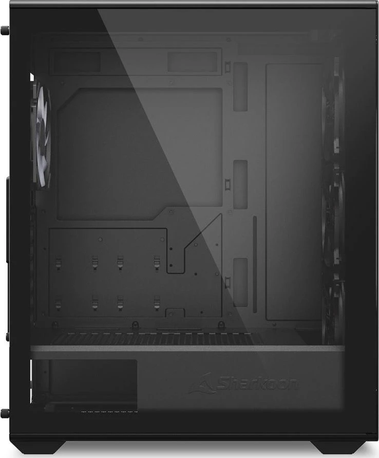 Sharkoon VK2 RGB ATX 1xGlas Juodas