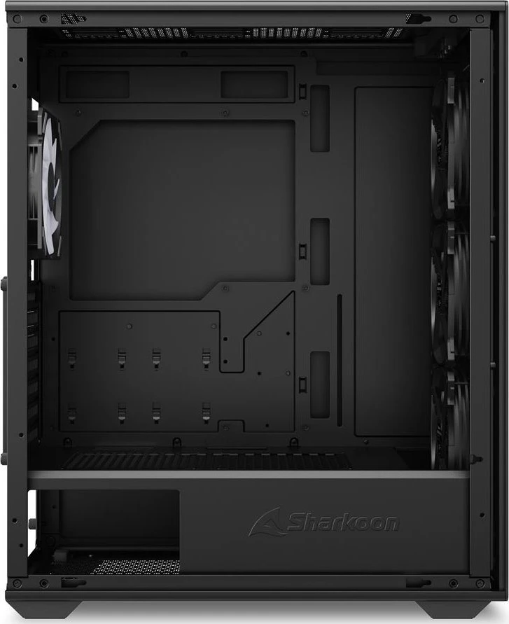 Sharkoon VK2 RGB ATX 1xGlas Juodas