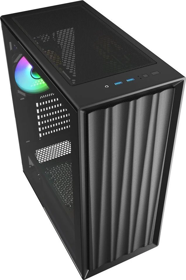 Sharkoon VK3 RGB ATX 1xGlas Juodas