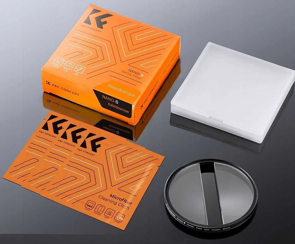 Filtras K&F aštraus diržo centrinio lauko padalintas dioptrijų NANO-B, skirtas 67 mm 67 mm / KF01.2669V1